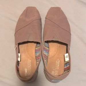 Size 9.5 Grey Toms
